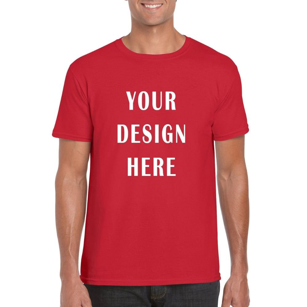 Gildan Customizable Softstyle Unisex Short Sleeve T-shirt