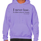 I Never Lose -Nelson Mandela Unisex Hoodie