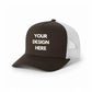 Customizable Retro Printed Snapback Trucker Hat