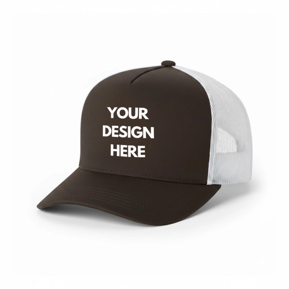 Customizable Retro Printed Snapback Trucker Hat