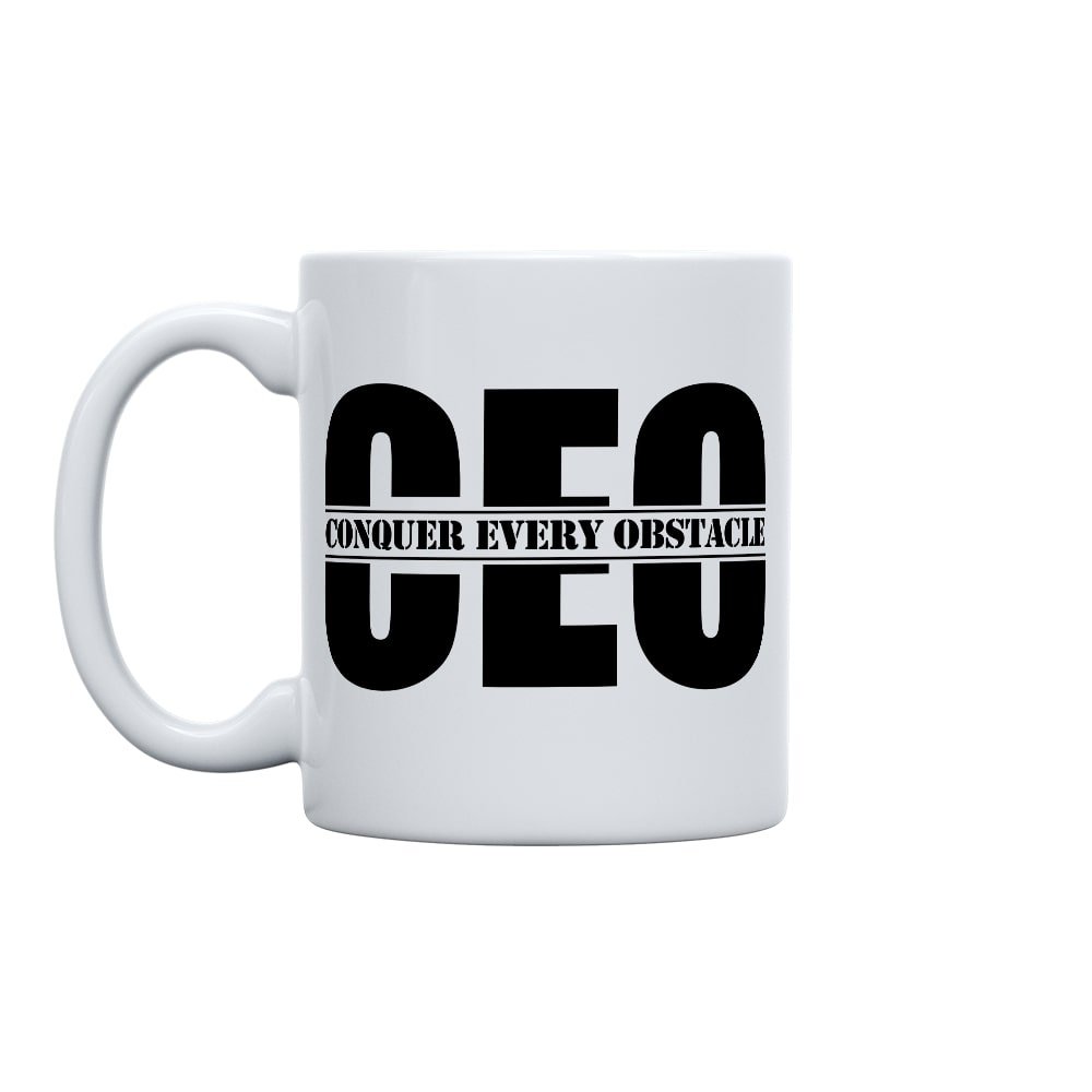 Conquer Every Obstacle 11oz Stylish Coffee Mug