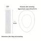 10pcs Portable Disposable Toilet Seat Cover