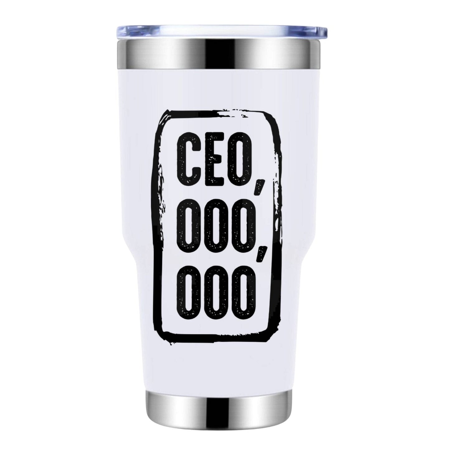 CEO,000,000 30oz Insulated Vacuum Sealed Tumbler