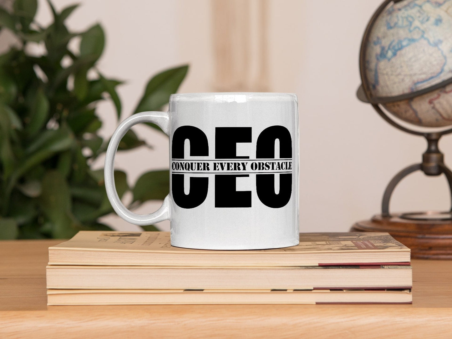 Conquer Every Obstacle 11oz Stylish Coffee Mug