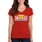 Boss Crown Women’s V-Neck T-Shirt