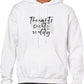 Thoughts Create Reality Men’s Hoodie