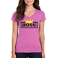 Boss Crown Women’s V-Neck T-Shirt