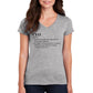 CEO Definition Women’s V-Neck T-Shirt