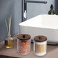 3pcs Boho Chic Swab Holder Set with Bamboo Lids