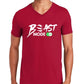 Beast Mode On Men’s Unisex V-Neck T-shirt