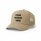 Customizable Retro Printed Snapback Trucker Hat