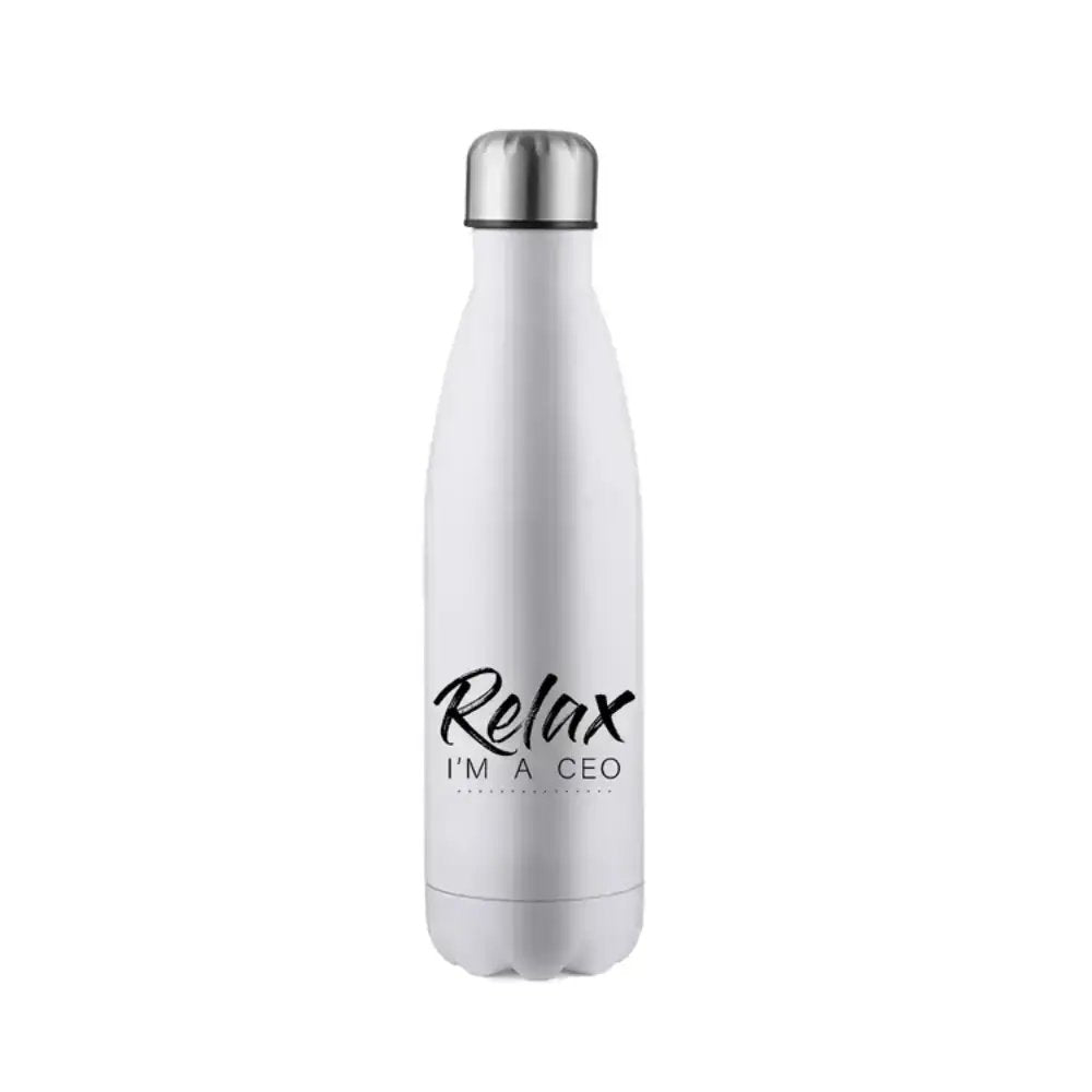 Relax I'm A CEO 17oz Stainless Steel Water Bottle