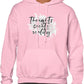 Thoughts Create Reality Men’s Hoodie