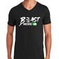Beast Mode On Men’s Unisex V-Neck T-shirt