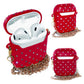 AirPods Glitter Case With Necklace