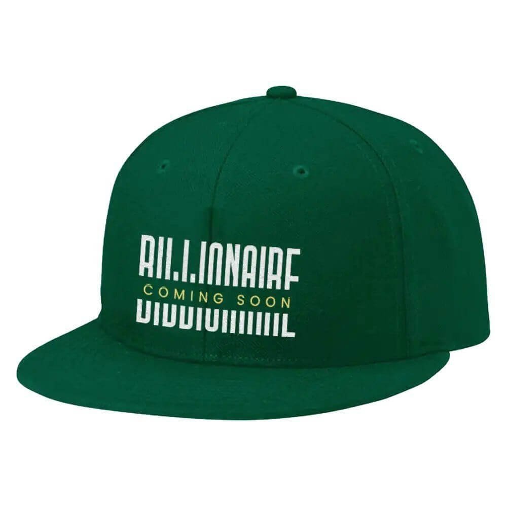 Billionaire Coming Soon Embroidered Hat