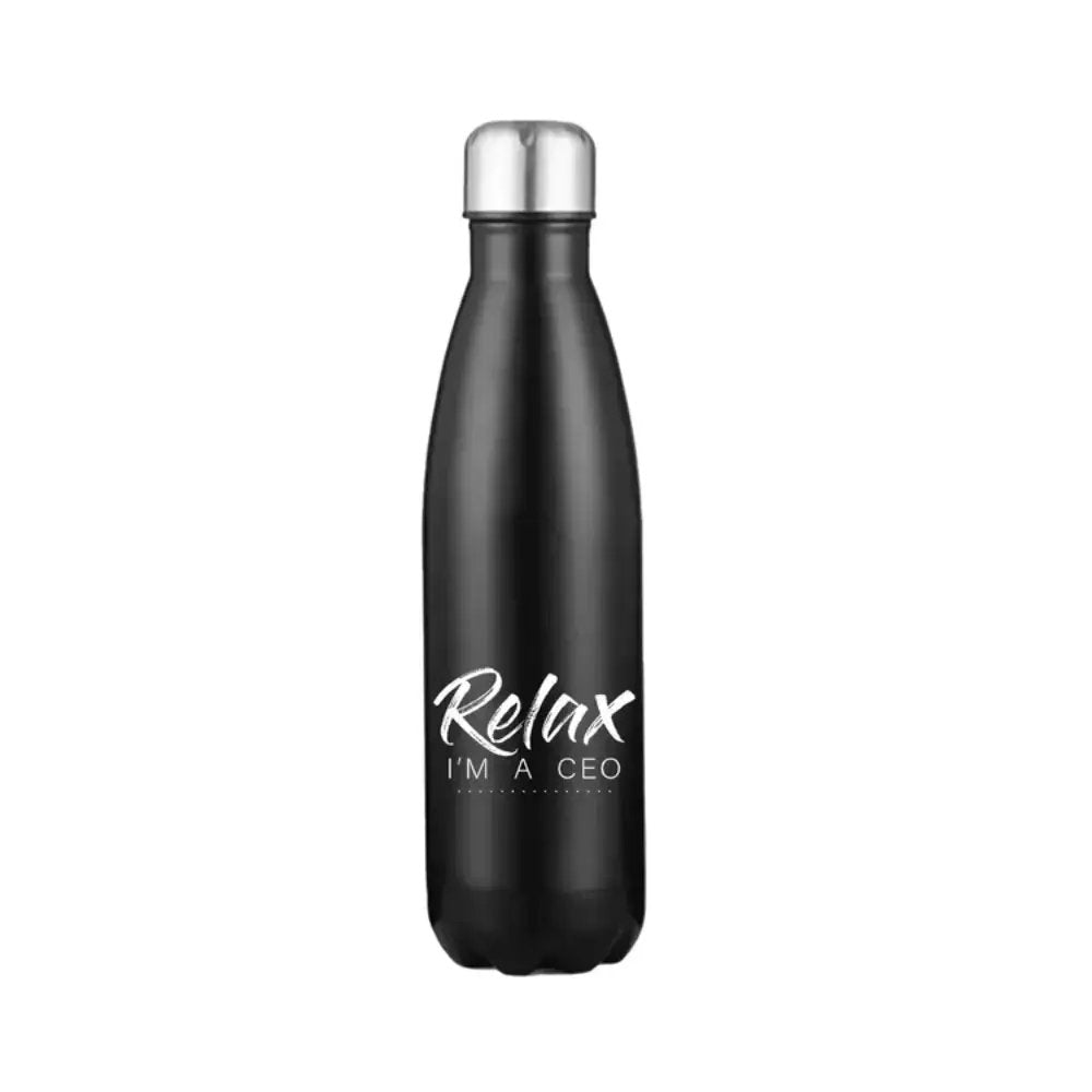 Relax I'm A CEO 17oz Stainless Steel Water Bottle