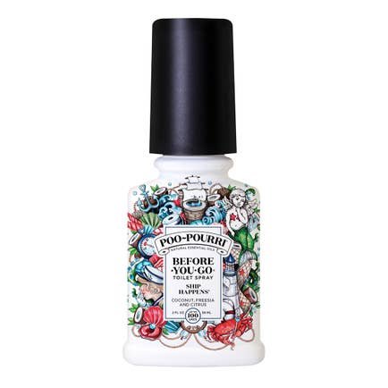 PooPourri Ship Happens 2oz boxed  Coconut + Freesia + Citrus