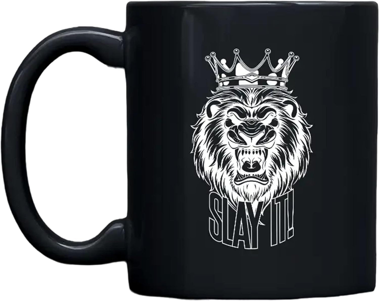 THE CEO 11oz Stylish Coffee Mug - Boss Crown (White)