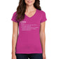 CEO Definition Women’s V-Neck T-Shirt