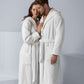 Men's Luxury Turkish Cotton Terry Cloth Robe with Hood