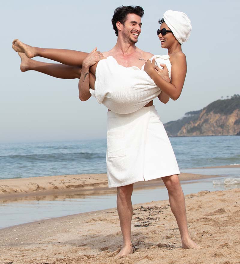 Men’s Turkish Cotton Towel Wrap
