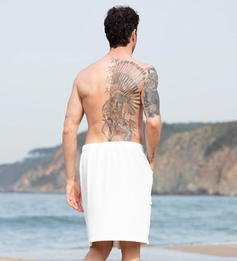 Men’s Turkish Cotton Towel Wrap