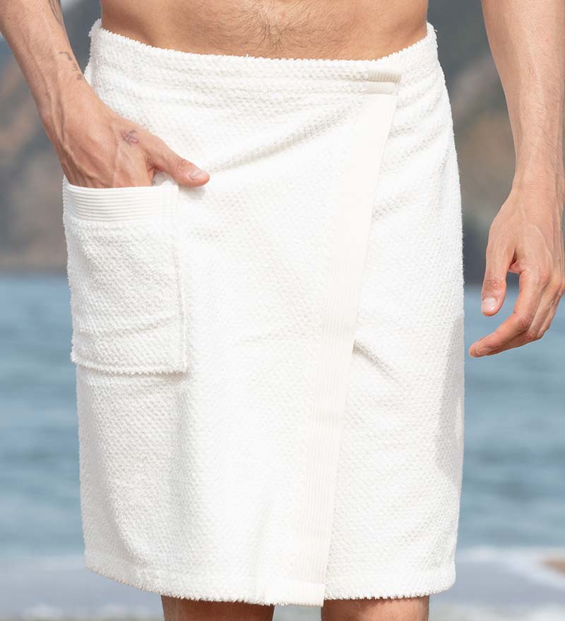 Men’s Turkish Cotton Towel Wrap