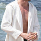 Men's Hooded Turkish Cotton Waffle Robe