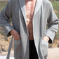 Men's Lightweight Waffle Spa Robe with Shawl Collar