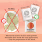Face Glow- Fuller’s Earth w/ Sandalwood - 12 Individual Sachets of Multani Mitti (10 gm each)- Reusable Brush & Tray Included