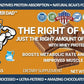 CHOCOLATE MILKSHAKE WHEY PROTEIN W/ WHEY ISOLATES - THE RIGHT OF WHEY
