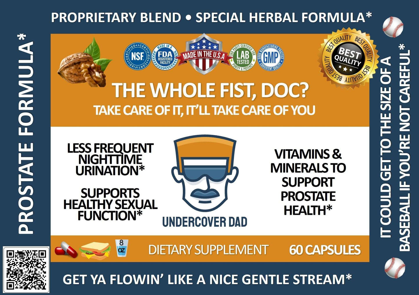 The Whole Fist, Doc? - Super Prostate Formula
