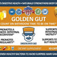 GOLDEN GUT - Probiotic 40 Billion CFUs
