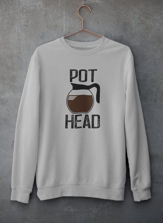 Kaffee-Junkie-Sweatshirt