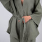 Naoko Linen Kimono Sleepwear Set