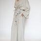 Naoko Linen Kimono Sleepwear Set