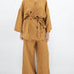 Naoko Linen Kimono Sleepwear Set
