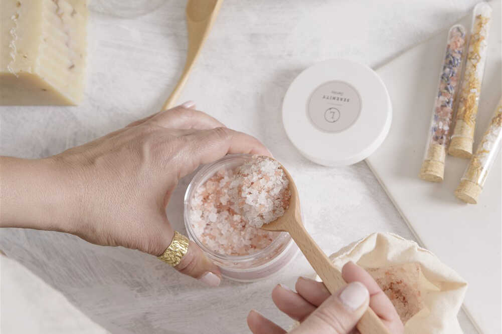 Lavender Natural Bath Salt Soak