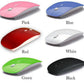 Candy color ultra thin 2.4 USB Wireless Mouse