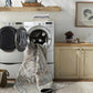 Green Nisa Tumble Dry Washable Rug