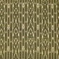 Olive Green Ikat Handwoven Cotton Fabric by the Yard
