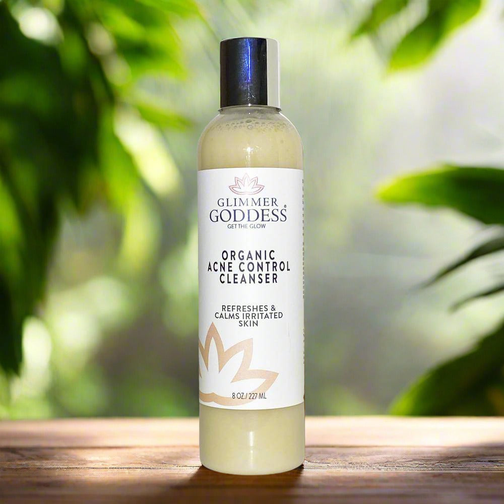 Organic Acne Cleanser with Hemp Seed Oil – Gentle Face & Body Wash for Breakouts, Oily Skin & Inflammation