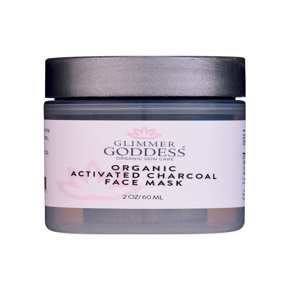 Organic Activated Charcoal Face Mask – Acne Detox Mask for Blackheads, Pores & Clear Skin