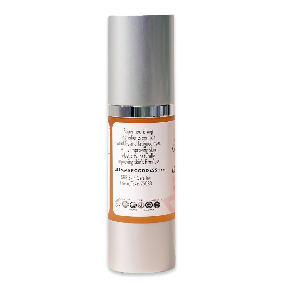 Organic Age Reversing Eye Serum – Instant Firming Eye Treatment with Peptides, Vitamin C & Spirulina