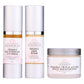 Organic Anti-Wrinkle Trio – DMAE Firming Serum, Eye Serum & Daily Moisturizer for Collagen Boost
