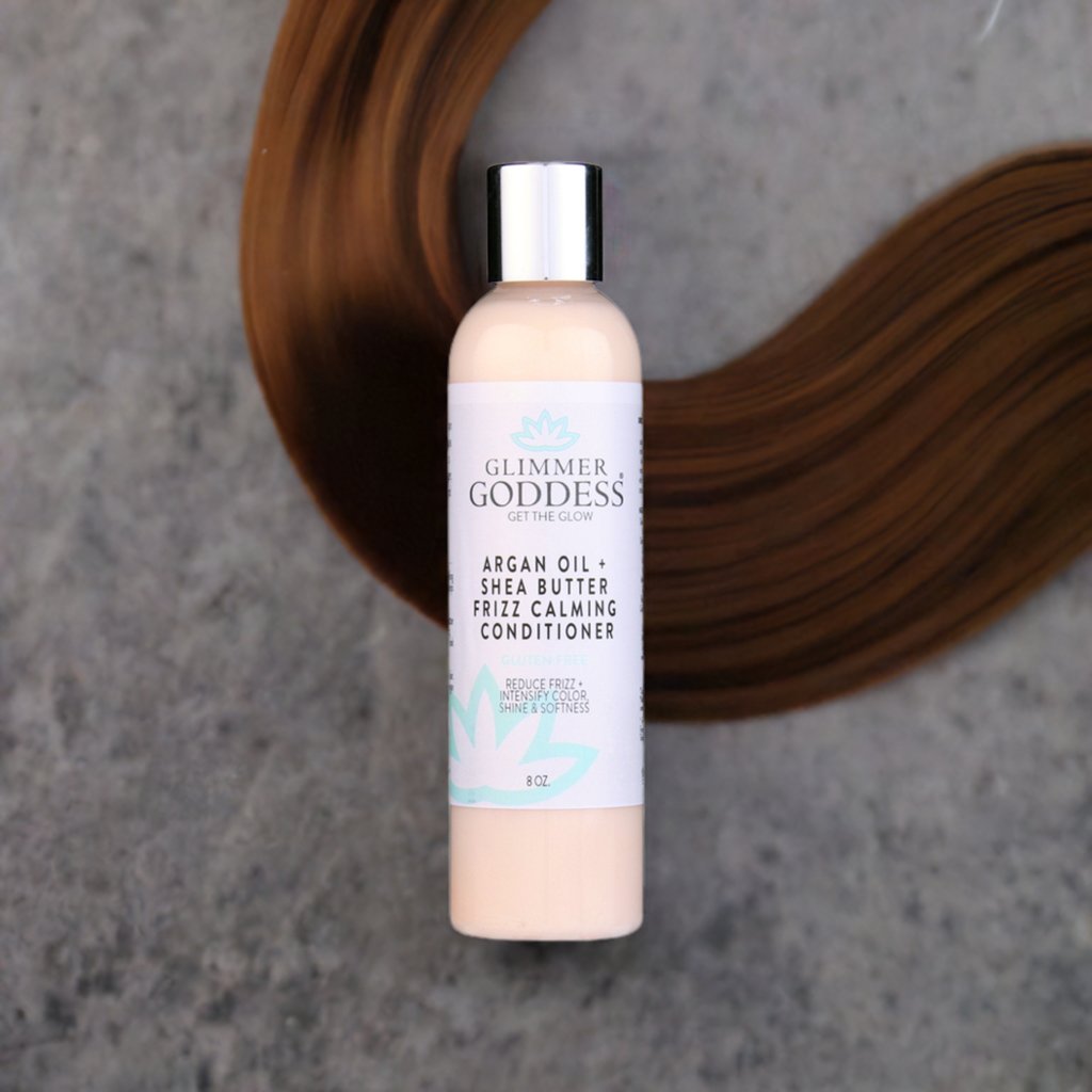 Organic Argan Oil Hair Conditioner with Shea Butter – Deep Moisture & Frizz Control for Soft, Shiny Hair