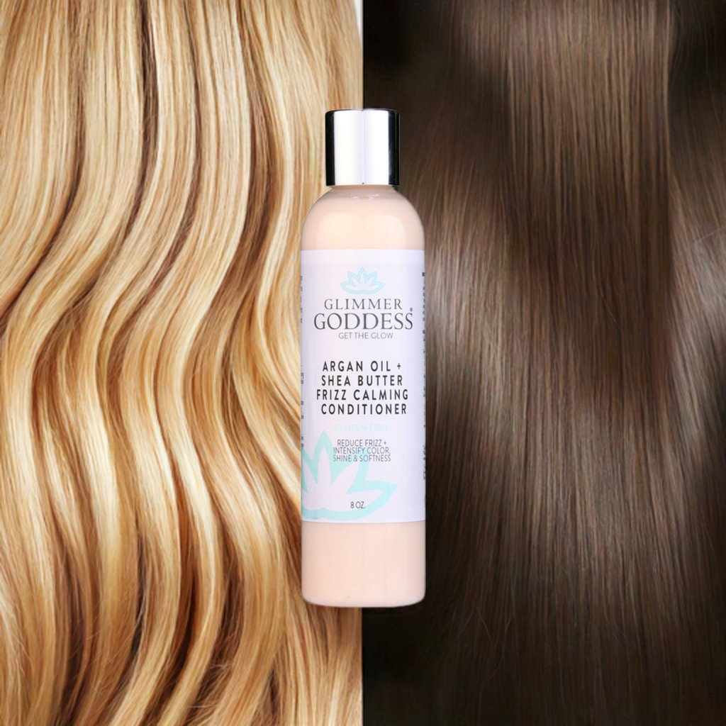 Organic Argan Oil Hair Conditioner with Shea Butter – Deep Moisture & Frizz Control for Soft, Shiny Hair