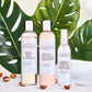 Organic Argan Oil Hair Treatment Trio, Hydrating Shampoo, Deep Conditioner, and Hair Shine Spray