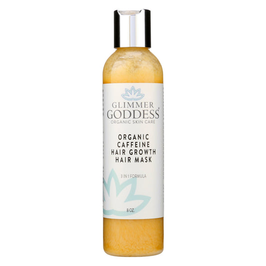 Organic Caffeine Hair Growth Mask – Deep Conditioner with Rosemary & Peppermint for Thicker Hair